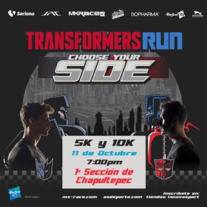 Transformers Run Choose Your Side 2025