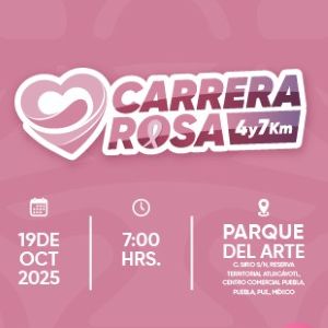 Carrera Rosa Puebla 2025