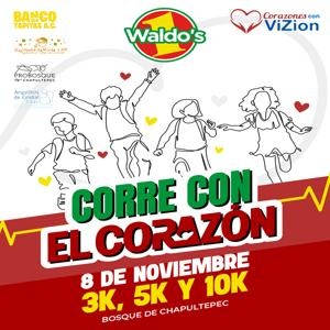 Carrera Corre con el Corazón Waldo´s 2025